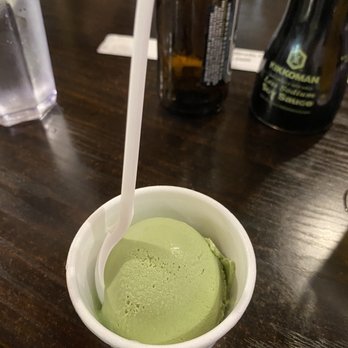 Tokyo Town Sushi - Green tea ice cream. - Japanese Near Me - La Mirada, California Tokyo Town Sushi - Green tea ice cream. - Japanese Near Me - La Mirada, California