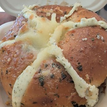 Bloom Bagels - Garlic asiago - Bagels Near Me - Campbell, California Bloom Bagels - Garlic asiago - Bagels Near Me - Campbell, California