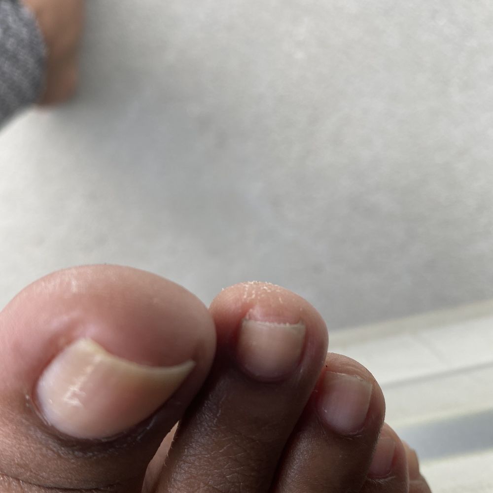 90th Nails - He cut my second toenail way too far back and nipped the top of my toe - Nail Salons Near Me - Hinesville, Georgia