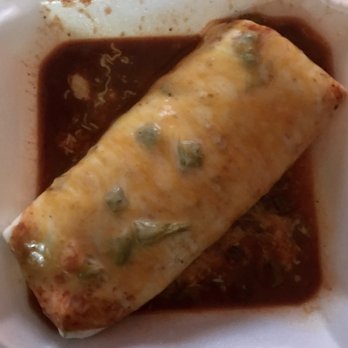 Ruben's Grill - Ruben's Burrito beef Christmas style - Mexican Near Me - Albuquerque, New Mexico