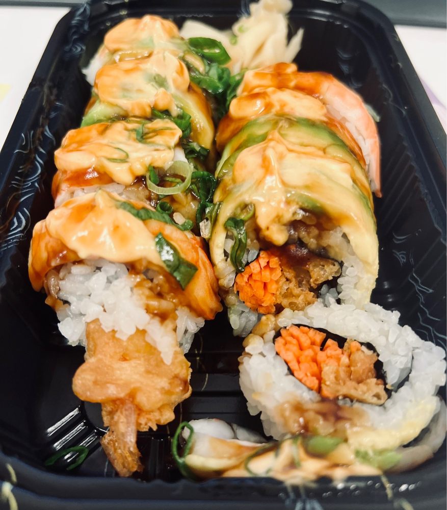 Food from Bleu Monkey Cafe