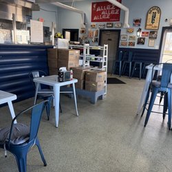 Boxes of Idaho potatoes