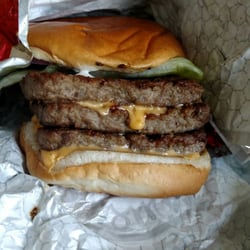 Wendy's - Dave's Triple with Cheese.