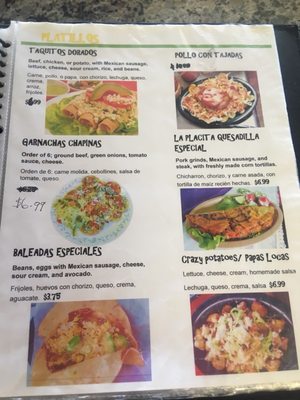 Menu photo 2 La Placita Bowling Green, KY Menu photo 2 La Placita Bowling Green, KY