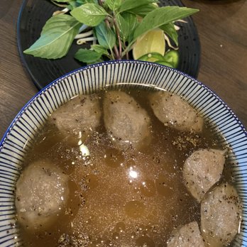 OMELI Kitchen - Pho Beef Meat Ball (with unlimited noodles only refill) - Vietnamese Near Me - Fullerton, California OMELI Kitchen - Pho Beef Meat Ball (with unlimited noodles only refill) - Vietnamese Near Me - Fullerton, California