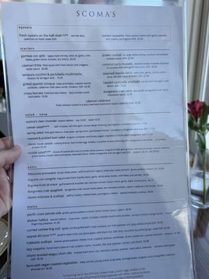 Menu photo 5 Scoma's of Sausalito Sausalito, CA Menu photo 5 Scoma's of Sausalito Sausalito, CA