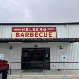 Exterior outside entrance of Helberg Barbecue - Entrance - Woodway, Texas Exterior outside entrance of Helberg Barbecue - Entrance - Woodway, Texas