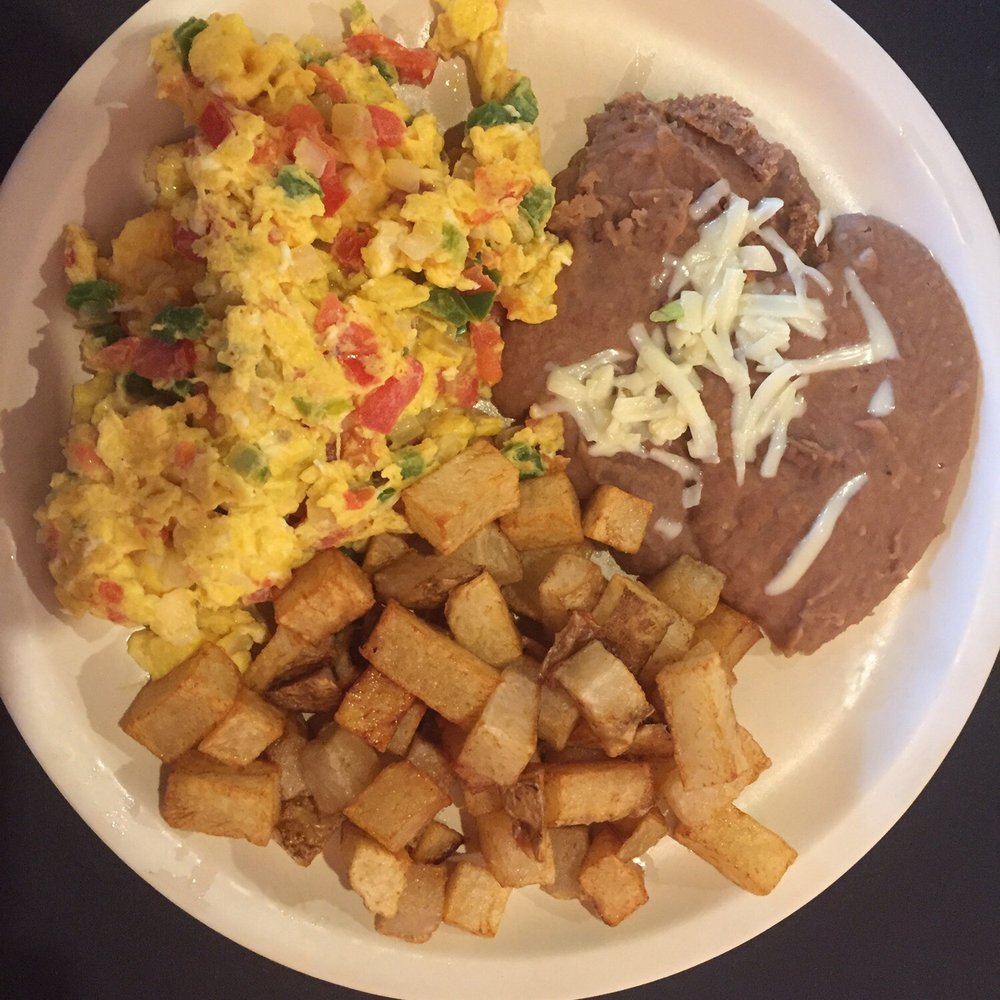 Haydees Cafe - Huevos a la Mexicana breakfast plate - Mexican Near Me - Gainesville, Georgia