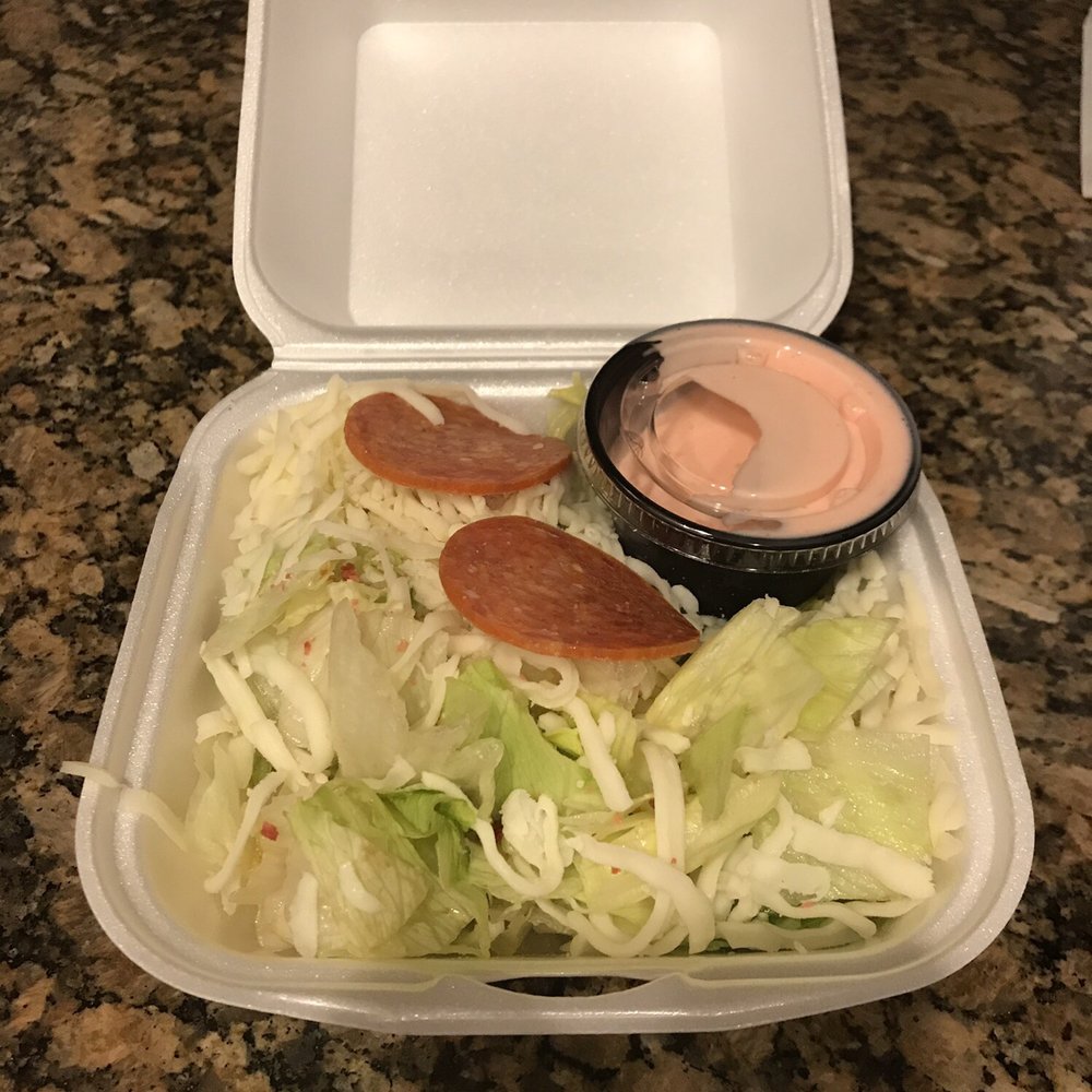 Pizza Shoppe - a plastic container with a salad in it - Pizza Near Me - Bixby, Oklahoma Pizza Shoppe - a plastic container with a salad in it - Pizza Near Me - Bixby, Oklahoma