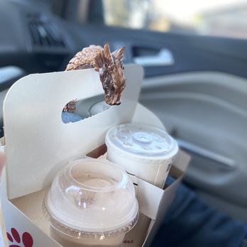 Chick-fil-A - ows the inside of a car - Fast Food Near Me - Fremont, California Chick-fil-A - ows the inside of a car - Fast Food Near Me - Fremont, California