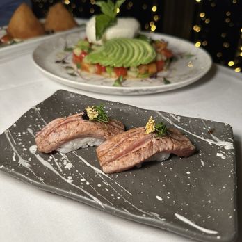 TerraSole Ristorante - Seared tuna nigiri - Italian Near Me - Ridgefield, Connecticut TerraSole Ristorante - Seared tuna nigiri - Italian Near Me - Ridgefield, Connecticut