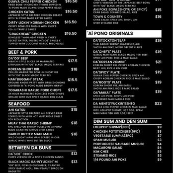 Ai Pono Cafe - Asian Fusion Near Me - Costa Mesa, California