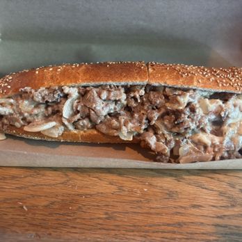 Danny & Coop's - Cheesesteak. Lots of cheese, meat, and unfortunately, onions. - Sandwiches Near Me - New York, New York Danny & Coop's - Cheesesteak. Lots of cheese, meat, and unfortunately, onions. - Sandwiches Near Me - New York, New York