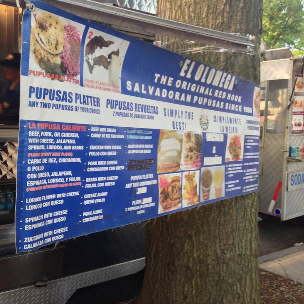 Red Hook Food Vendors - El Olomega menu - Food Stands Near Me - Brooklyn, New York Red Hook Food Vendors - El Olomega menu - Food Stands Near Me - Brooklyn, New York