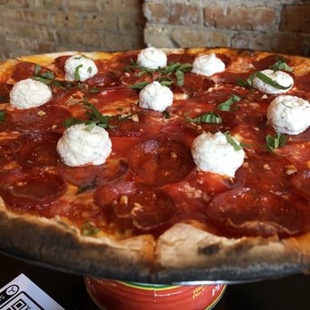 Coalfire - Pepperoni & Whipped Ricotta - Pizza Near Me - Chicago, Illinois