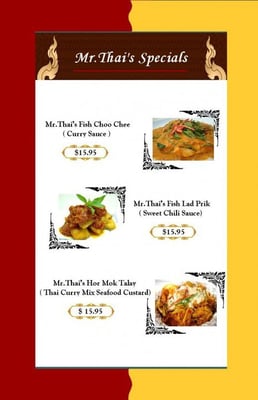 Menu photo 8 Mr Thai Northville, MI