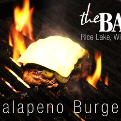 The Bar - All of our burgers are 1/2 pound and cooked on an open flame grill!