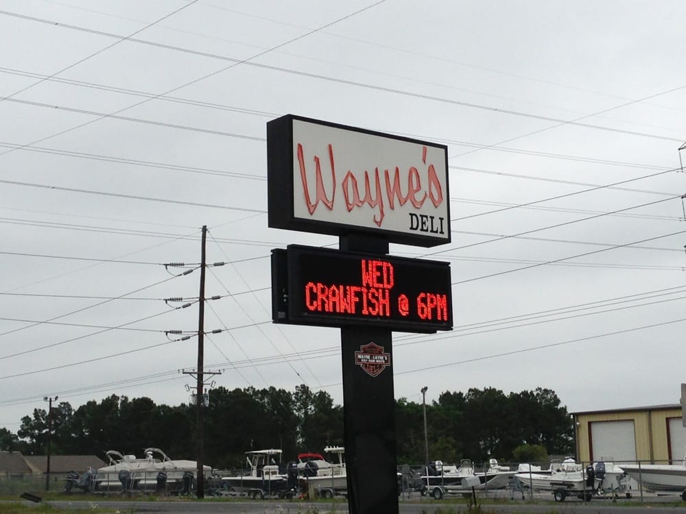 WAYNE & LAYNE’S DELI Updated October 2024 3906 Hwy 27 S, Sulphur