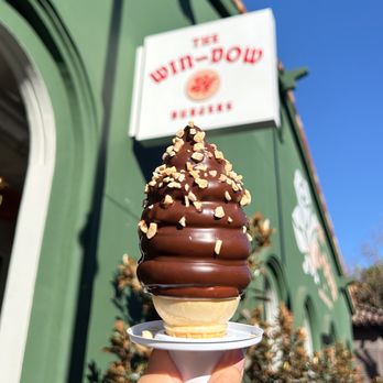 The Win-Dow at The Grove - Peanut Buddy dipped cone - Burgers Near Me - Los Angeles, California The Win-Dow at The Grove - Peanut Buddy dipped cone - Burgers Near Me - Los Angeles, California