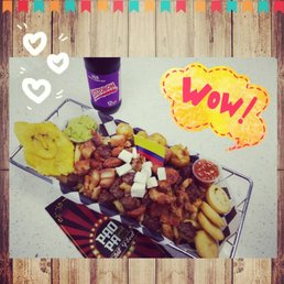 Super Picada Mixta Con Papas Fritas