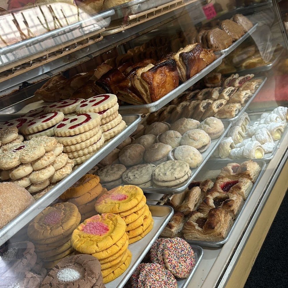 a variety of baked goods a variety of baked goods