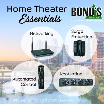 BOND'S Television & Electronics - Home Theatre Installation Near Me - Austin, Texas BOND'S Television & Electronics - Home Theatre Installation Near Me - Austin, Texas