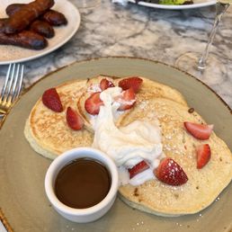 Lemon ricotta pancakes