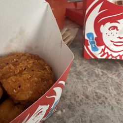 Wendy's - A workers hair is in my chicken nuggets I ordered fucking disgusting and this isn't the first time this has happened from this location.