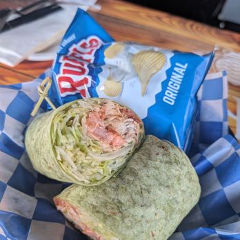 Martell's Tiki Bar - Blackened Mahi Wrap - Tiki Bars Near Me - Point Pleasant, New Jersey Martell's Tiki Bar - Blackened Mahi Wrap - Tiki Bars Near Me - Point Pleasant, New Jersey
