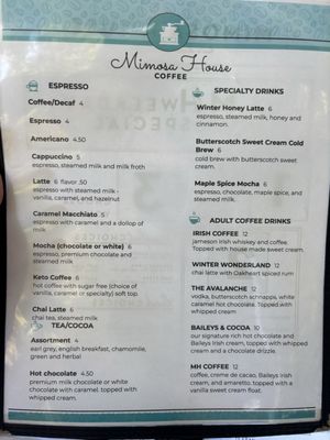 Menu photo 2 The Mimosa House Gold River, CA Menu photo 2 The Mimosa House Gold River, CA