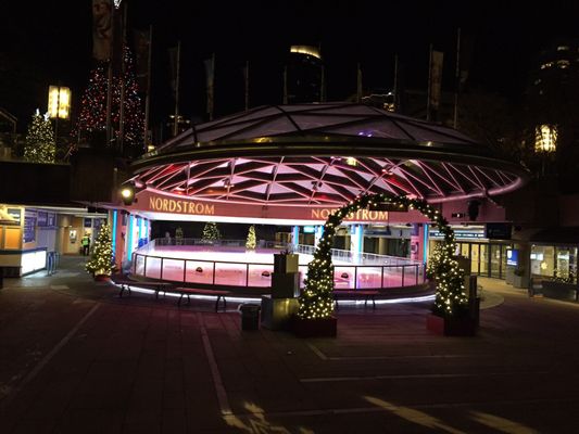 Robson Square Ice Rink by null