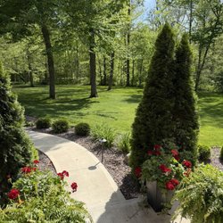 Chapman's Lawncare And Landscaping - Fertilized front lawn.