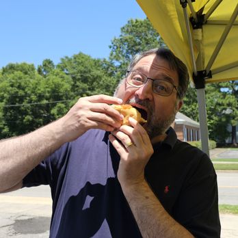 Frankie Frankk's - Digging into a City Dog, or what I call "the works" - Hot Dogs Near Me - Holly Springs, North Carolina Frankie Frankk's - Digging into a City Dog, or what I call "the works" - Hot Dogs Near Me - Holly Springs, North Carolina