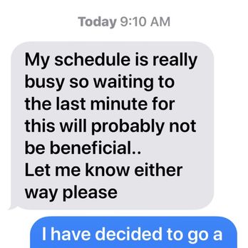 The Floor Store - a text message from a customer - Flooring Near Me - Yorba Linda, California The Floor Store - a text message from a customer - Flooring Near Me - Yorba Linda, California