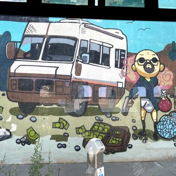 Breaking Bad RV Tours - The local art scene pays their respects to Breaking Bad. - Tours Near Me - Albuquerque, New Mexico