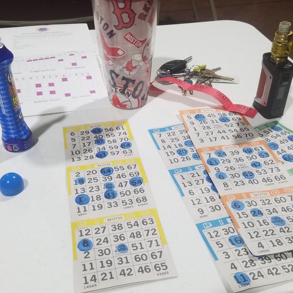 Amvets Post 2018 - We are back again for Bingo family fun. Last week my honey won twice & #1 son won once. #bingo - Veterans Organizations Near Me - Elberta, Alabama
