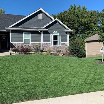 God's Lawn - the front yard of a home - Lawn Services Near Me
