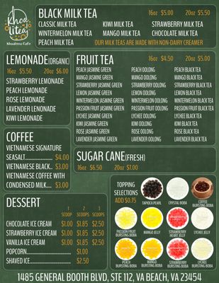 Menu photo 6 Khoalitea Cafe Virginia Beach, VA Menu photo 6 Khoalitea Cafe Virginia Beach, VA