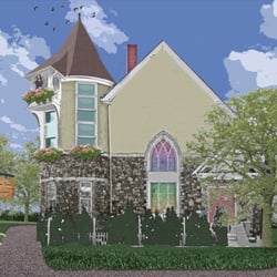 The Stone Turret - A fairytale facade!