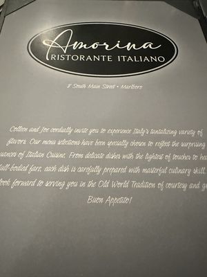 Menu photo 2 Amorina Marlboro, NJ Menu photo 2 Amorina Marlboro, NJ