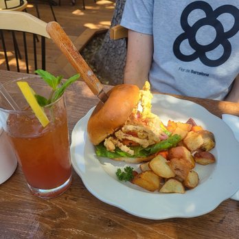 Darla Cafe - Softie sandwich, arnold palmer, and rainbow potatoes. - Asian Fusion Near Me - Saratoga, California Darla Cafe - Softie sandwich, arnold palmer, and rainbow potatoes. - Asian Fusion Near Me - Saratoga, California