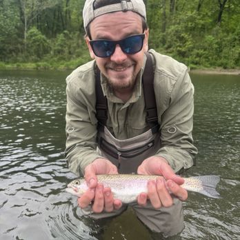 Beavers Bend Fly Shop - Matt catching a few. - Sporting Goods Near Me - Broken Bow, Oklahoma