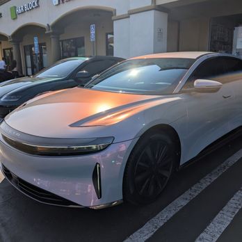 Technic Auto Spa - Color pop depends on lighting. Pureppf Chalk opal on lucid air pure - Auto Detailing Near Me - pasadena, California