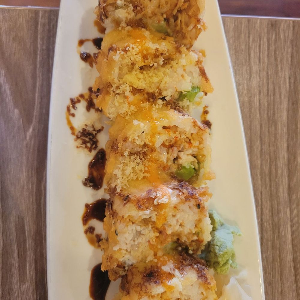 Ahi Sushi - Golden Lobster this is only half portion because I ate the other half before thinking of posting a review. - Sushi Bars Near Me - Bakersfield, California Ahi Sushi - Golden Lobster this is only half portion because I ate the other half before thinking of posting a review. - Sushi Bars Near Me - Bakersfield, California