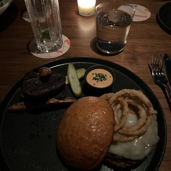 Manhatta - french onion burger - New American Near Me - New York, New York Manhatta - french onion burger - New American Near Me - New York, New York