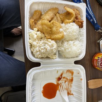 Masa's Cafeteria - Fried fish plate with macaroni salad - Venues & Event Spaces Near Me - Honolulu, Hawaii Masa's Cafeteria - Fried fish plate with macaroni salad - Venues & Event Spaces Near Me - Honolulu, Hawaii