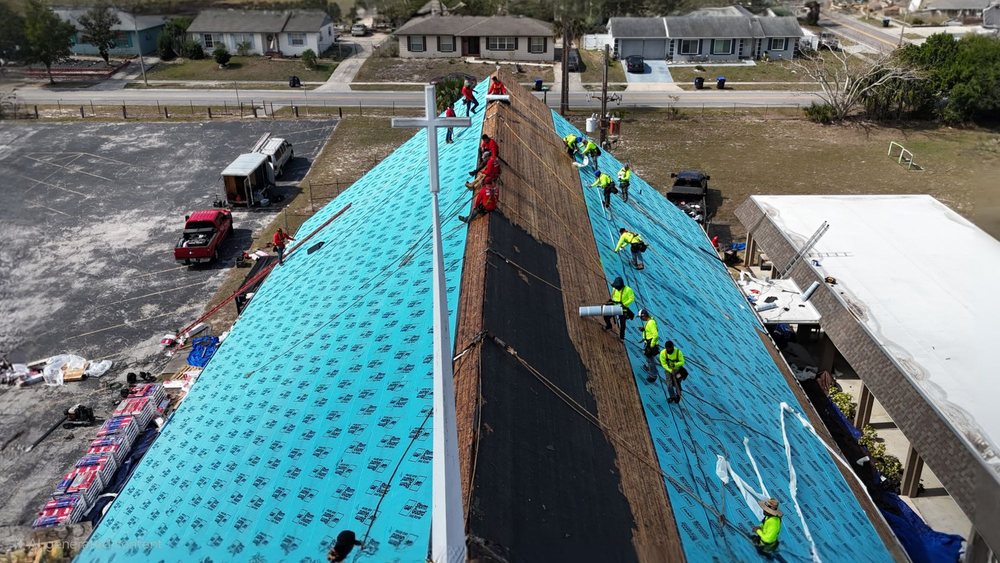 Slide of Febres Roofing