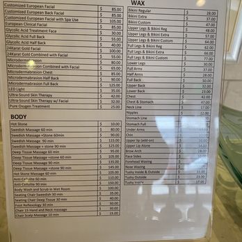 Raya Spa - Prices - Skin Care Near Me - Los Angeles, California Raya Spa - Prices - Skin Care Near Me - Los Angeles, California
