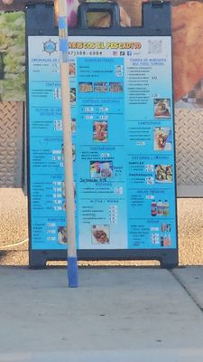 Menu photo 1 Mariscos El Pescadito Del Valle Northridge , CA Menu photo 1 Mariscos El Pescadito Del Valle Northridge , CA