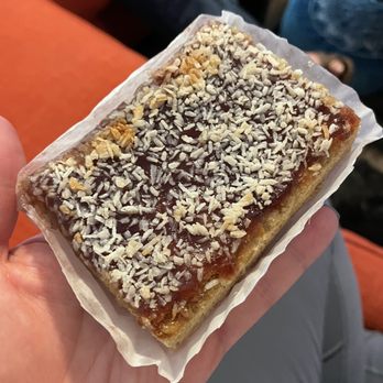The Pantry KC - Vegan/gluten free raspberry bar - Desserts Near Me - Lenexa, Kansas The Pantry KC - Vegan/gluten free raspberry bar - Desserts Near Me - Lenexa, Kansas